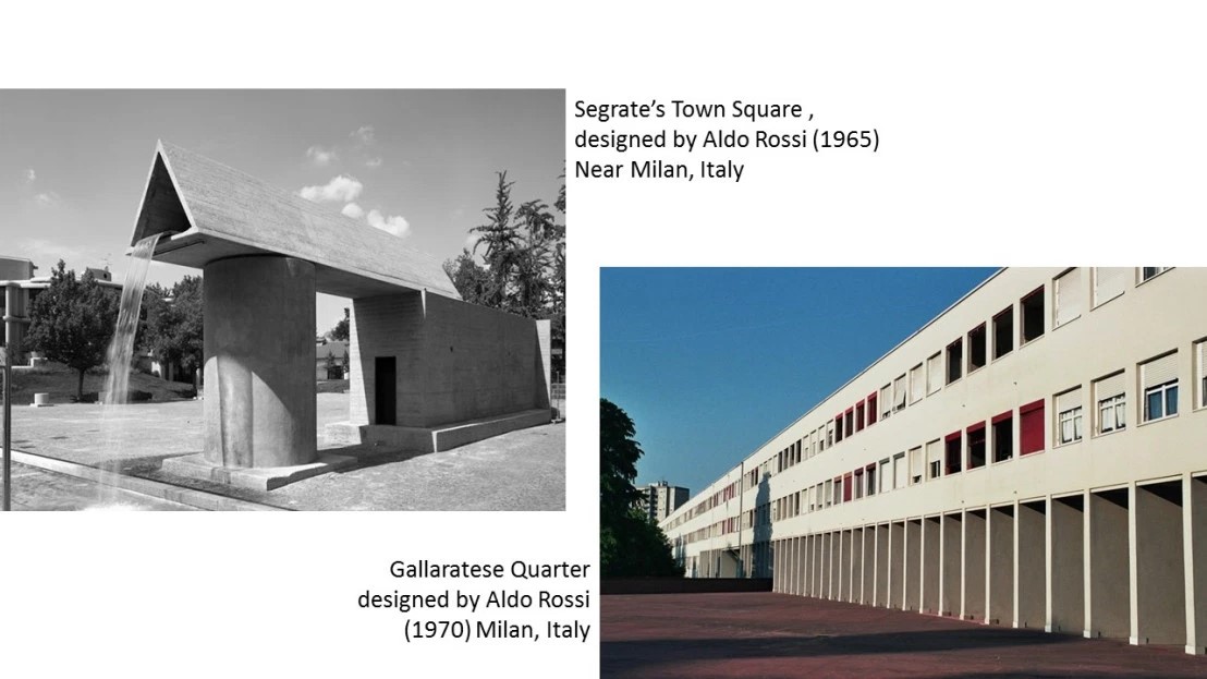 ALDO ROSSI Theory of Contemporary Architecture